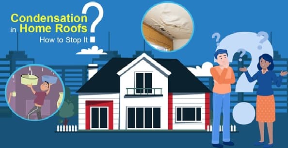Condensation in Home Roofs - How to Stop It?